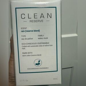 Clean Reserve Rain Eau de Parfum 50ml Brand New Sealed in a box